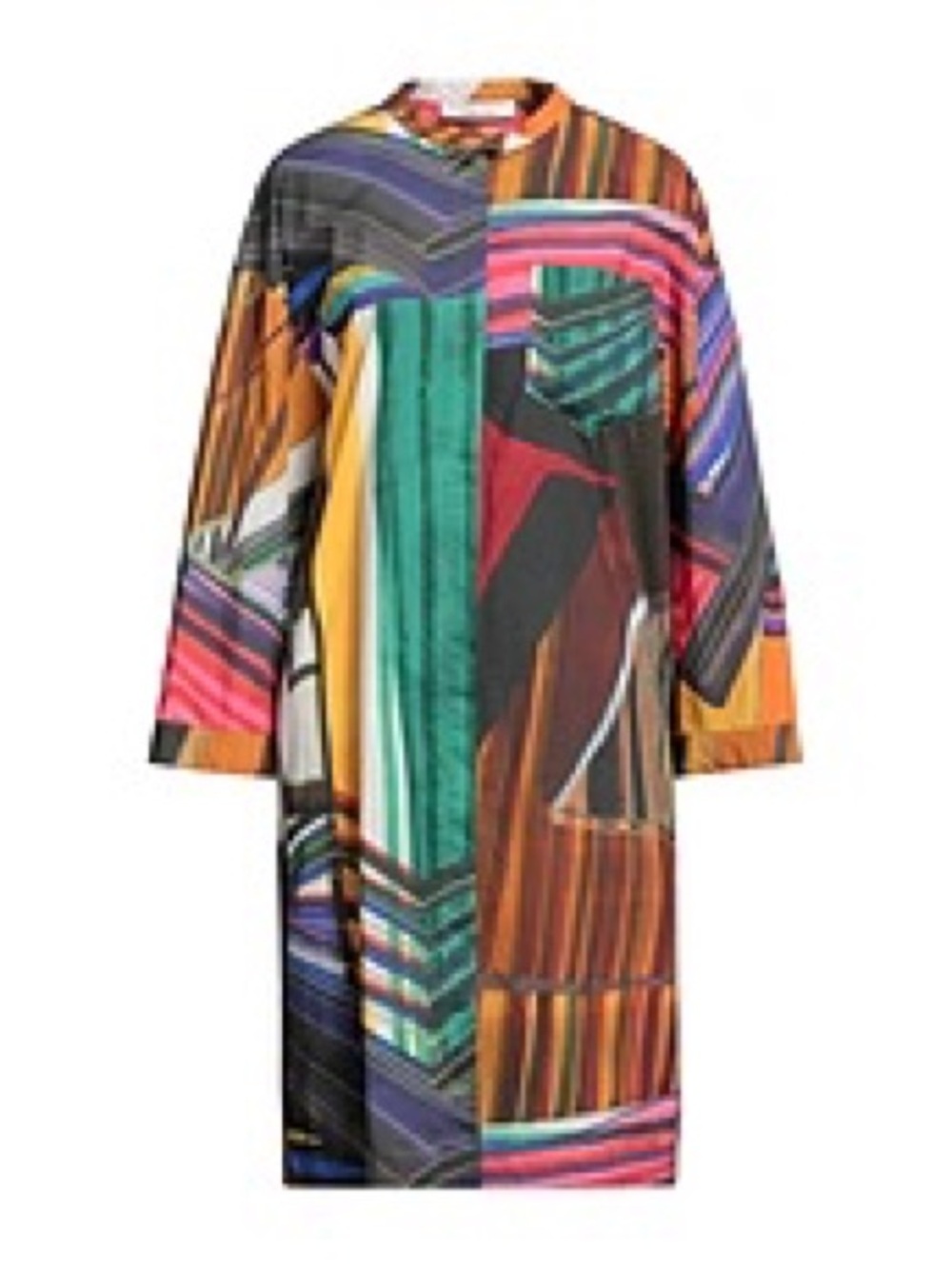 Liviana Conti Shirt Dress Artsy Abstract Shirt Dress $520. Cotton Italy 40 US 4